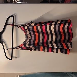 APT. 9 Spaghetti Striped Cami, Size L